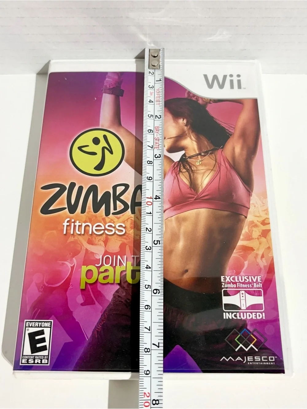 Wii Zumba Fitness Join the Party Nintendo 2010 Video Game Complete Manual Disc